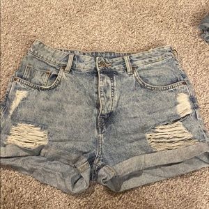 Jean short cut offs
